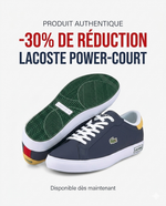Charger l'image dans la galerie, 🐊 LACOSTE POWER-COURT AUTHENTIQUE — 🔥 -30% DE RÉDUCTION 🔥