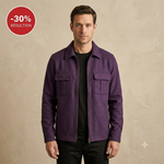 Charger l'image dans la galerie, SURCHEMISE VIOLETTE PREMIUM — -30% AUJOURD’HUI SEULEMENT ! 🔥