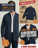 Charger l'image dans la galerie, -30% : La Surchemise Col Mao Élégance Moderne 4 poches