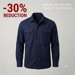 Charger l'image dans la galerie, -30% L'Élégance Décontractée : Votre Nouvelle Surchemise Bleue Incontournable 🌊