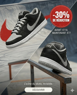 Charger l'image dans la galerie, 👟 Nike SB Dunk Low : Édition Noir/Gris à -30% ! 🔥
