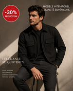 Charger l'image dans la galerie, SURCHEMISE NOIRE PREMIUM 🖤
