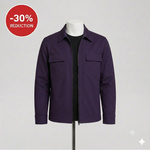Charger l'image dans la galerie, SURCHEMISE VIOLETTE PREMIUM — -30% AUJOURD’HUI SEULEMENT ! 🔥
