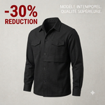 Charger l'image dans la galerie, L'Élégance à l'État Pur : Découvrez Notre Nouvelle Surchemise Noire 🖤
